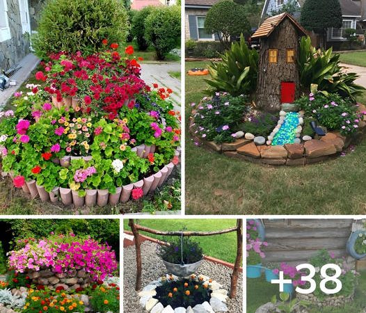 38 Low-Maintenance Mini Flower Bed Ideas: Uniquely Designed for Easy Care