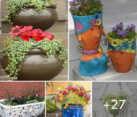 27 Inspiring Flower Planters and Pots